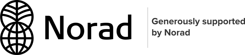 Norad logo, generously supported by Norad